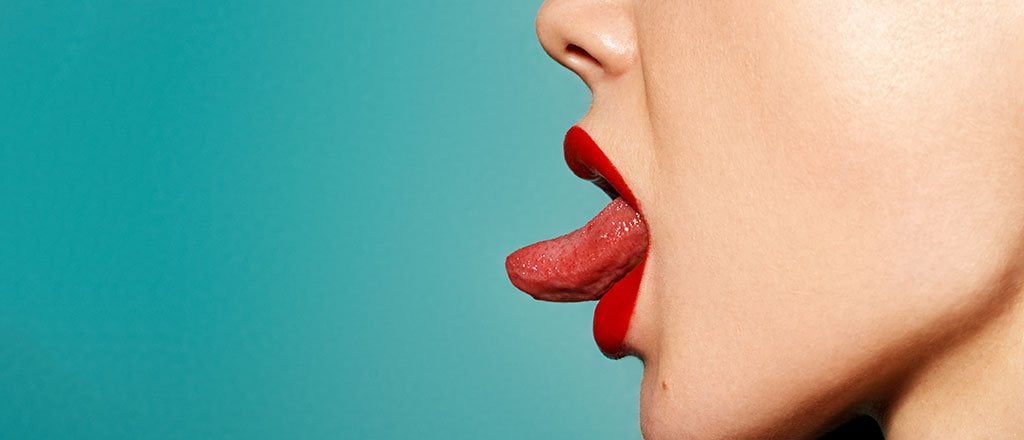 O amor na ponta da língua