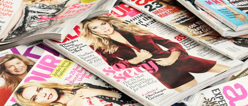 Páginas de beleza irreal