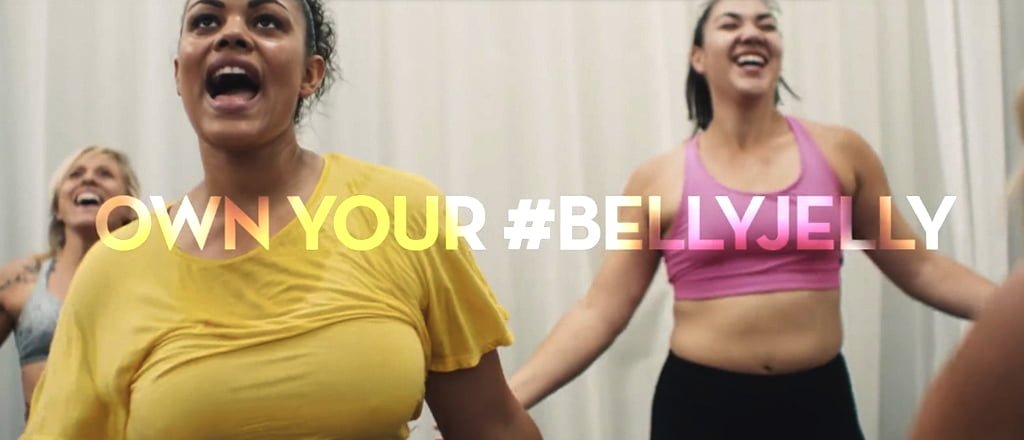 Com a autoestima na barriga