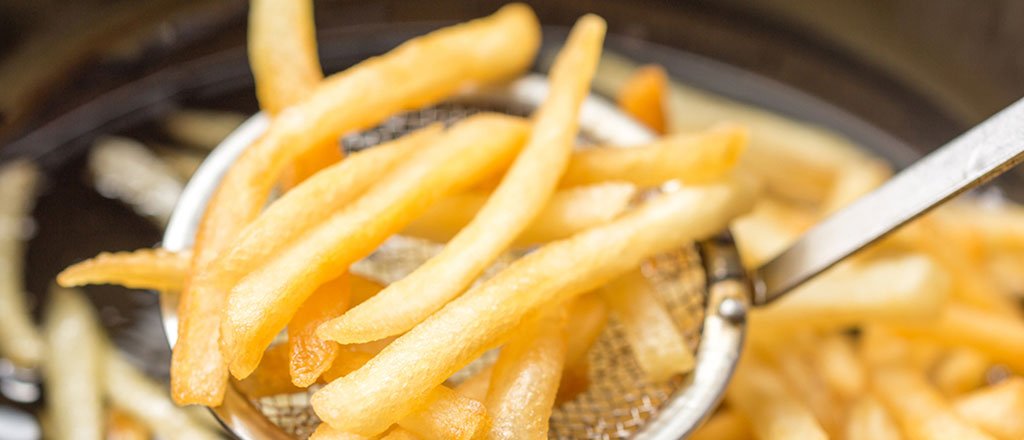 Tempo fechado para a fritura